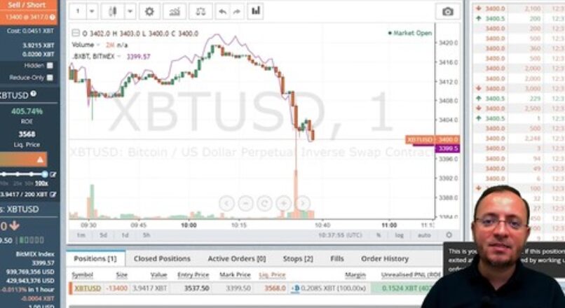 Bitmex Leverage Trading Course for Beginners. 100X leverage!