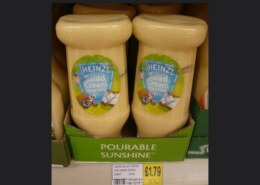 Is Heinz Salade Crème hetzelfde als mayonaise??