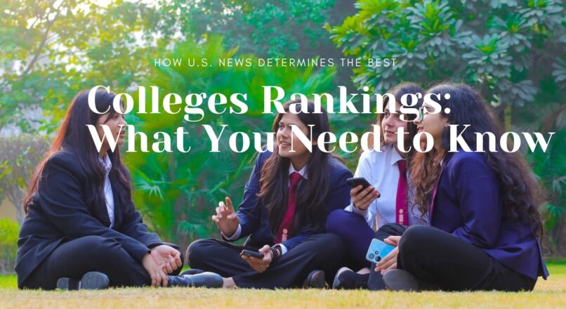 Wie die USA. News Determines the Best Colleges Rankings: Was du wissen musst